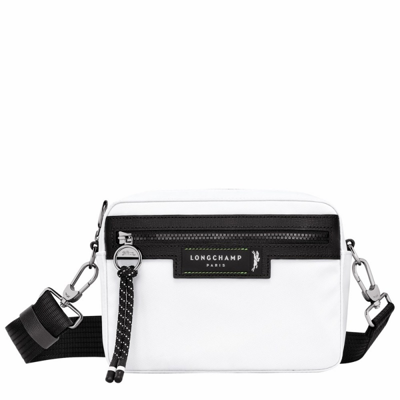 White Longchamp Le Pliage Energy S Men's Crossbody Bags
